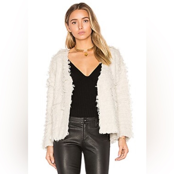 The Great The Short Monster Cardigan in Cream Size 1 - Picture 2 of 11